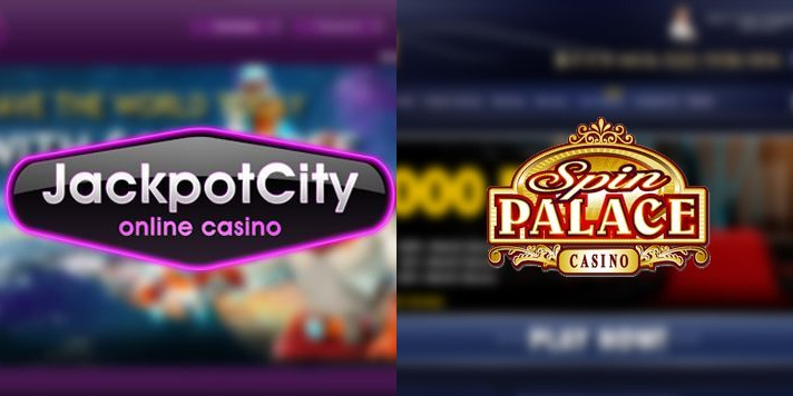 Jackpotcitycasino and Spin Palace